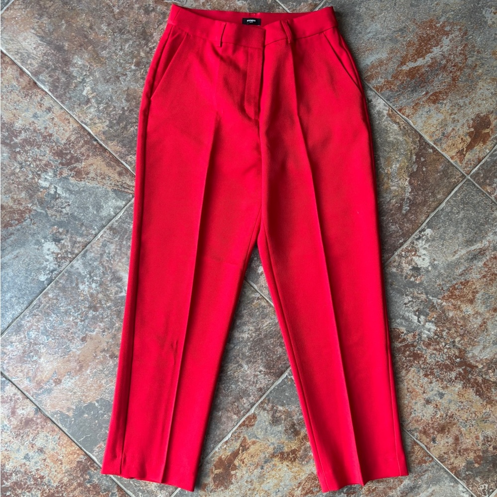 Express Scarlet Red Pants
